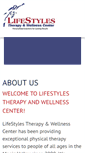 Mobile Screenshot of lifestylestherapy.com